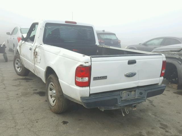 1FTKR1AD7APA10183 - 2010 FORD RANGER WHITE photo 3