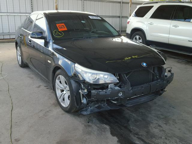 WBANU5C56AC126276 - 2010 BMW 528 I BLACK photo 1