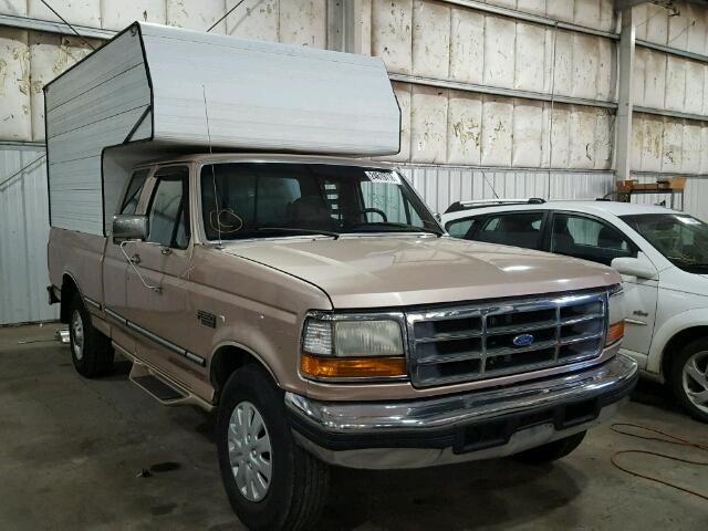 1FTHX25G9TEA14938 - 1996 FORD F250 ყავისფერი ფოტო 1
