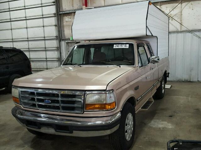 1FTHX25G9TEA14938 - 1996 FORD F250 BROWN photo 2