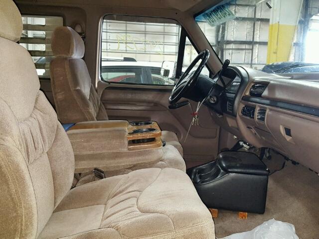 1FTHX25G9TEA14938 - 1996 FORD F250 ყავისფერი ფოტო 5