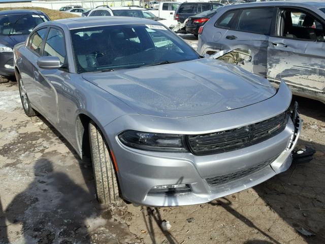 2C3CDXJG3GH134629 - 2016 DODGE CHARGER SX SILVER photo 1