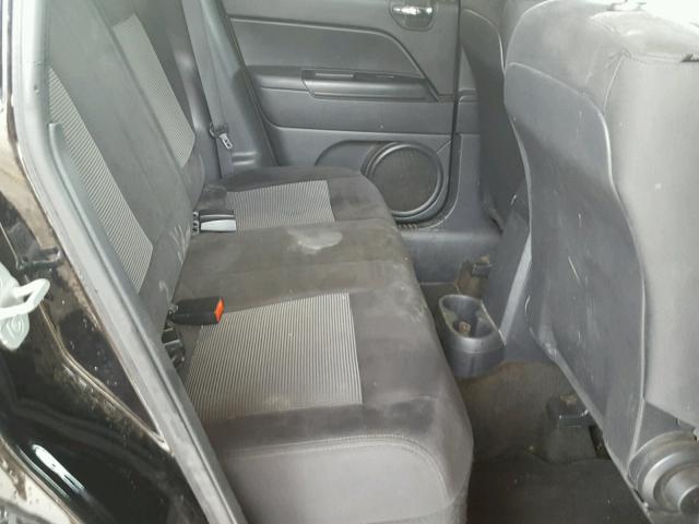 1C4NJCBA5ED521984 - 2014 JEEP COMPASS SP BLACK photo 6