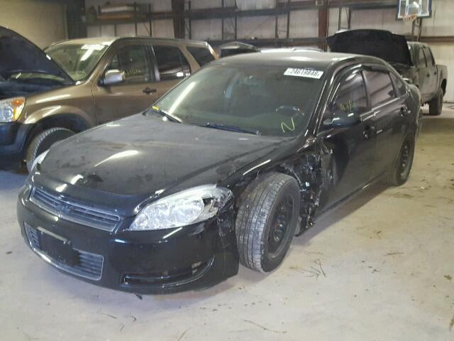 2G1WB58N781256663 - 2008 CHEVROLET IMPALA LS BLACK photo 2