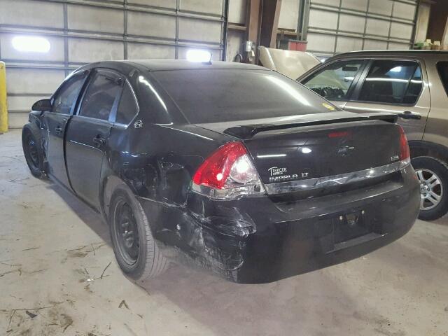 2G1WB58N781256663 - 2008 CHEVROLET IMPALA LS BLACK photo 3