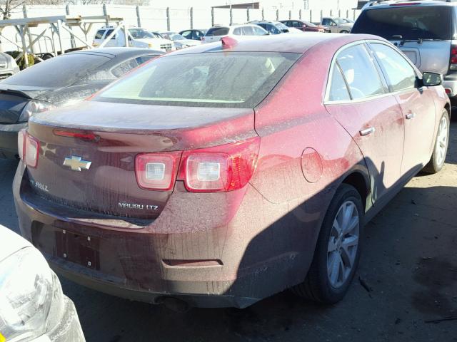 1G11E5SAXGF109946 - 2016 CHEVROLET MALIBU LIM MAROON photo 4