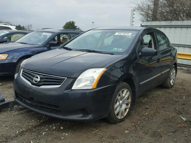 3N1AB6AP9CL762783 - 2012 NISSAN SENTRA 2.0 BLACK photo 2