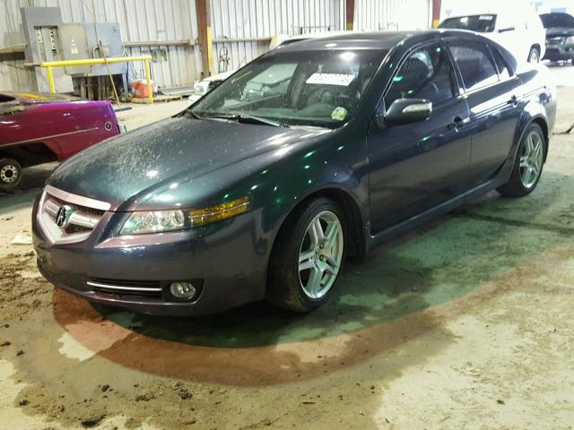 19UUA66257A031180 - 2007 ACURA TL BLUE photo 2