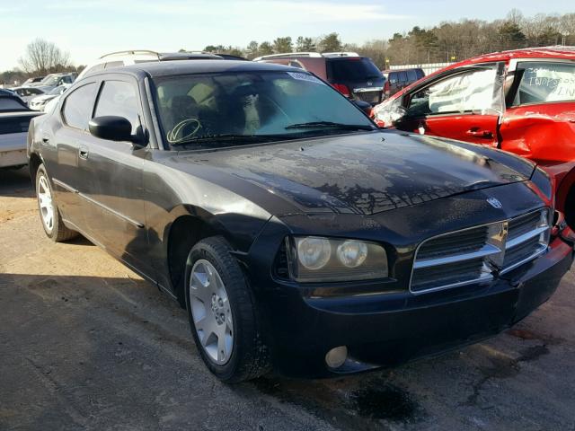 2B3KA43R98H153153 - 2008 DODGE CHARGER BLACK photo 1