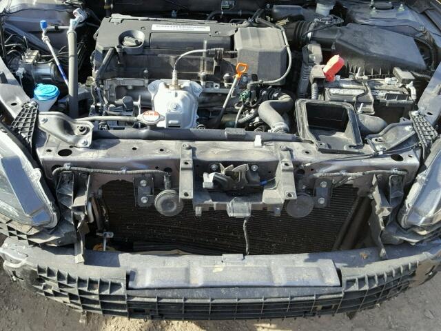 1HGCR2F36FA118123 - 2015 HONDA ACCORD LX GRAY photo 7