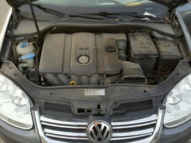 3VWJZ7AJ1AM039508 - 2010 VOLKSWAGEN JETTA S GRAY photo 7