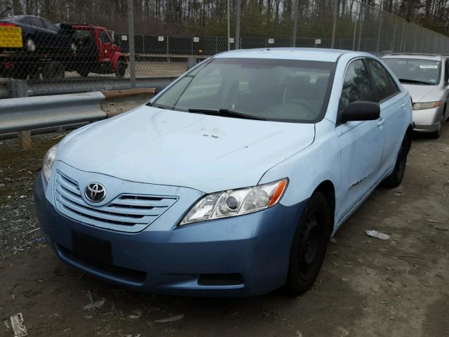 4T1BE46K48U759308 - 2008 TOYOTA CAMRY CE BLUE photo 2