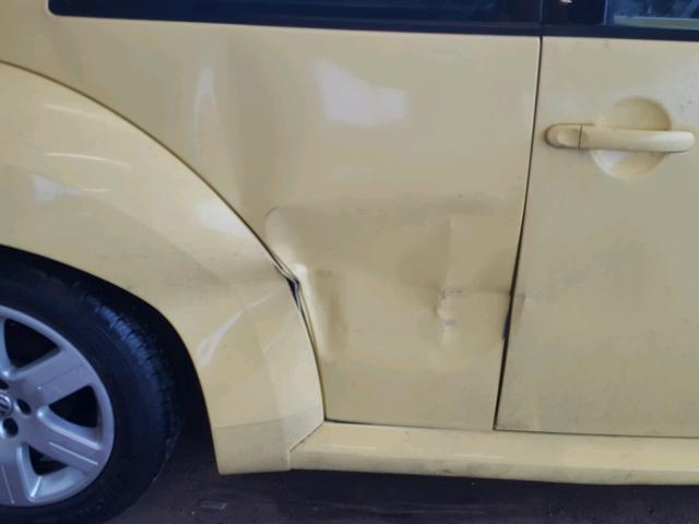 3VWRW31C27M513318 - 2007 VOLKSWAGEN NEW BEETLE 黄色 照片 9