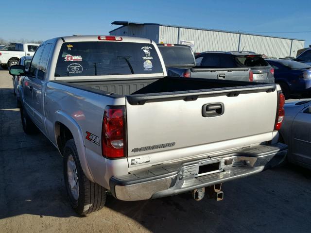 1GCEK19B86Z116044 - 2006 CHEVROLET SILVERADO SILVER photo 3