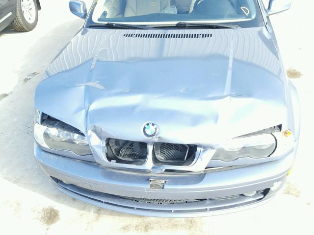 WBABN33452PG56327 - 2002 BMW 325 CI BLUE photo 9