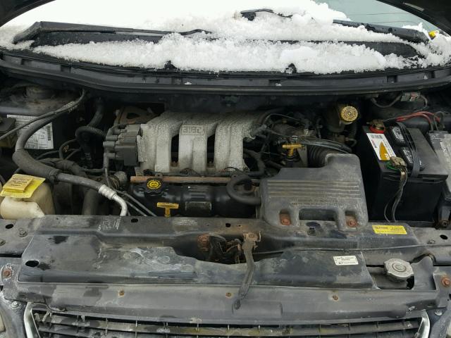 1C4GT64L0YB644773 - 2000 CHRYSLER TOWN & COU BLACK photo 7