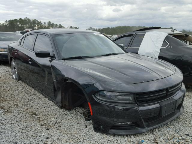 2C3CDXCT3GH191942 - 2016 DODGE CHARGER R/ BLACK photo 1