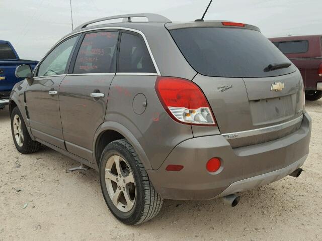 3GNFL4E51CS598634 - 2012 CHEVROLET CAPTIVA SP BROWN photo 3