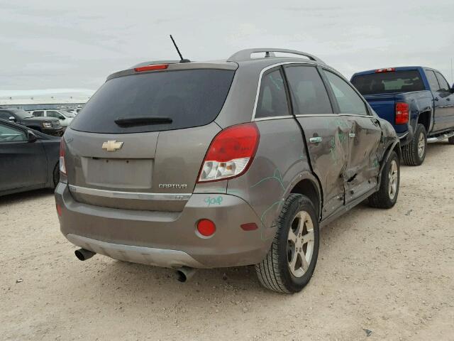 3GNFL4E51CS598634 - 2012 CHEVROLET CAPTIVA SP BROWN photo 4