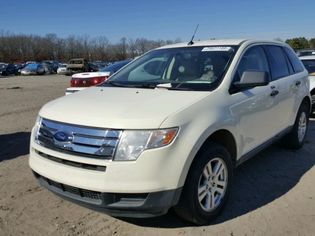 2FMDK36C58BA60750 - 2008 FORD EDGE SE WHITE photo 2