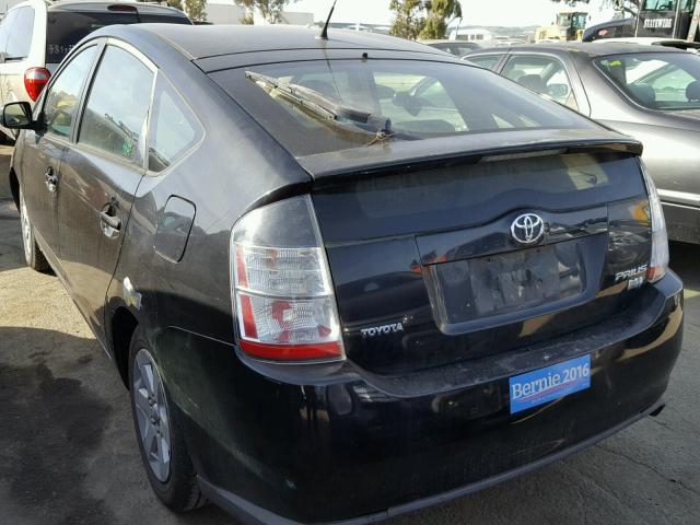 JTDKB20U050126240 - 2005 TOYOTA PRIUS BLACK photo 3