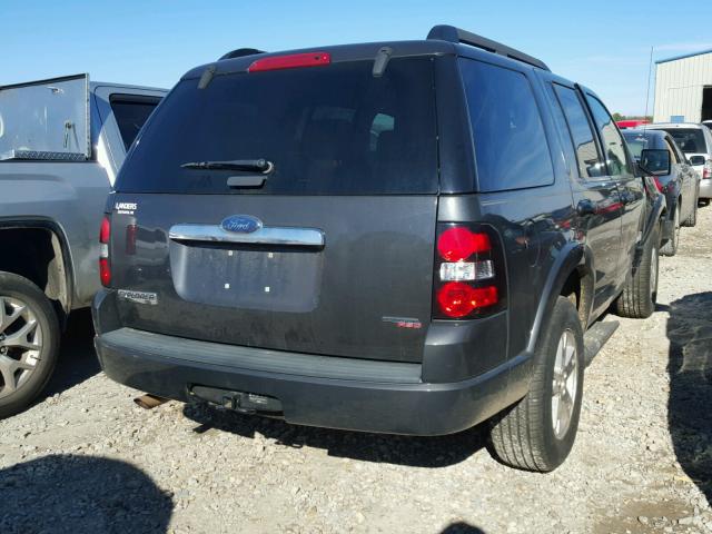 1FMEU63E77UA99080 - 2007 FORD EXPLORER X GRAY photo 4