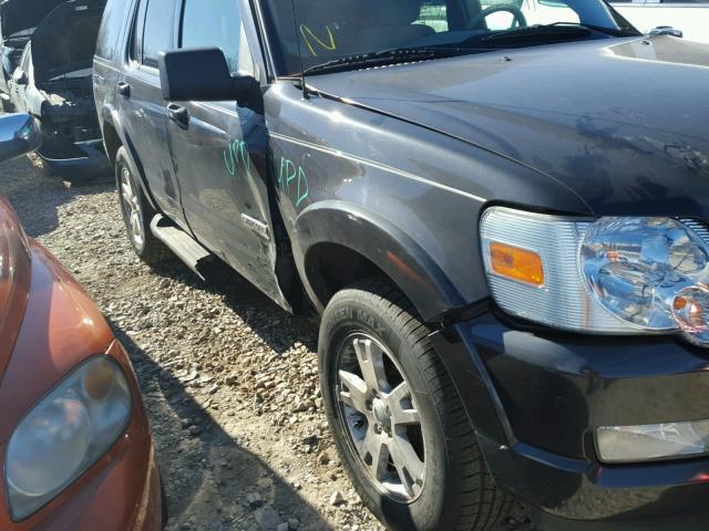 1FMEU63E77UA99080 - 2007 FORD EXPLORER X GRAY photo 9