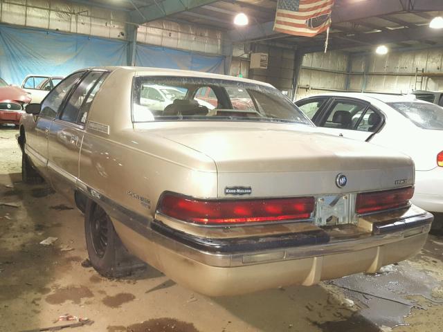 1G4BT5371PR420664 - 1993 BUICK ROADMASTER BEIGE photo 3