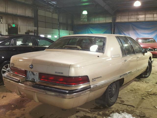 1G4BT5371PR420664 - 1993 BUICK ROADMASTER BEIGE photo 4