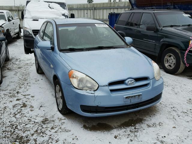 KMHCM36C97U032173 - 2007 HYUNDAI ACCENT GS BLUE photo 1