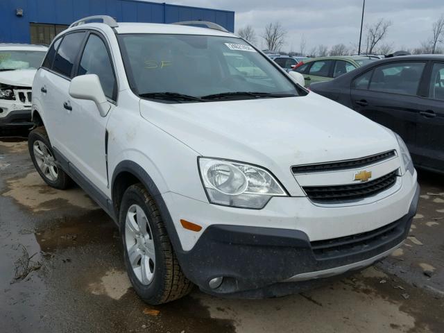 3GNAL2EK1ES533113 - 2014 CHEVROLET CAPTIVA LS WHITE photo 1