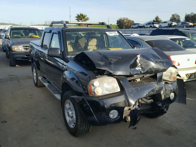 1N6ED27T11C357951 - 2001 NISSAN FRONTIER C BLACK photo 1