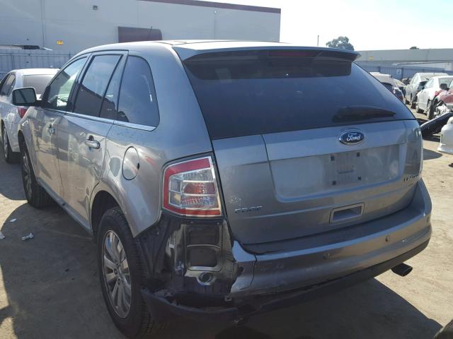 2FMDK39CX8BA93836 - 2008 FORD EDGE LIMIT GRAY photo 3