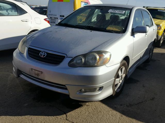 1NXBR32EX6Z742086 - 2006 TOYOTA COROLLA CE SILVER photo 2