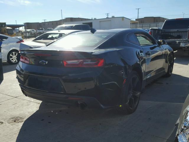 1G1FD1RS9G0138129 - 2016 CHEVROLET CAMARO LT BLACK photo 4