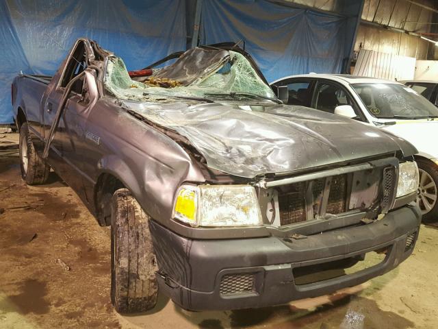 1FTYR10D76PA25866 - 2006 FORD RANGER GRAY photo 1