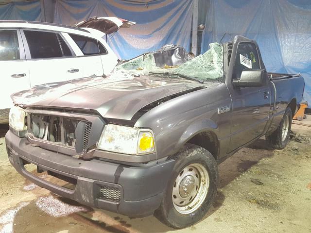 1FTYR10D76PA25866 - 2006 FORD RANGER GRAY photo 2