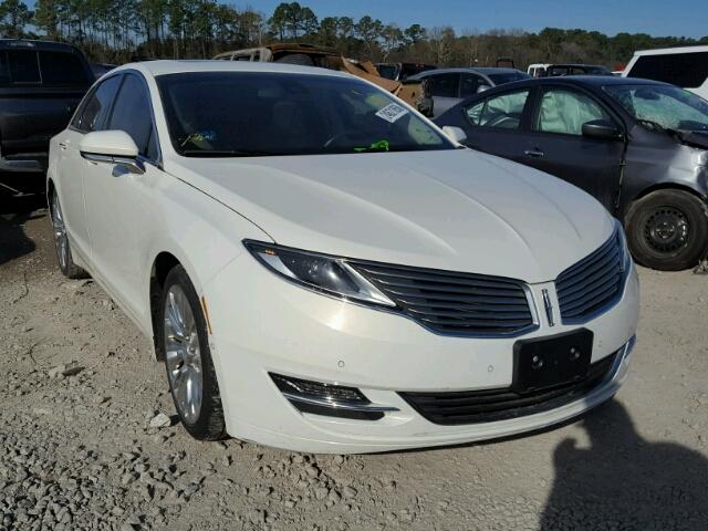 3LN6L2G94DR824067 - 2013 LINCOLN MKZ WHITE photo 1