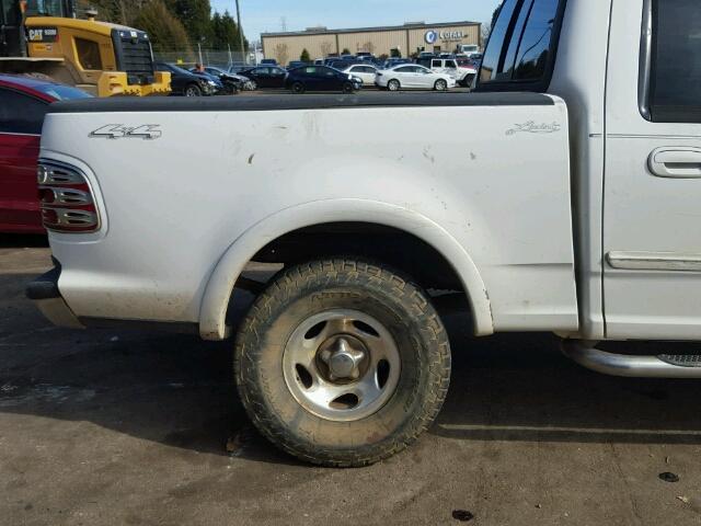 1FTRW08L82KB67945 - 2002 FORD F150 SUPER WHITE photo 9