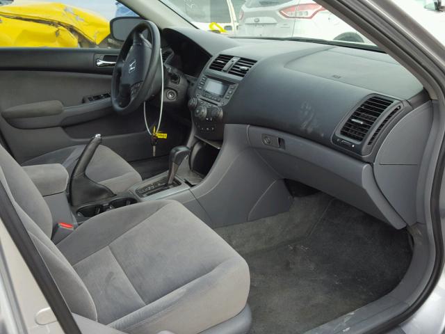 1HGCM56797A129301 - 2007 HONDA ACCORD EX SILVER photo 5