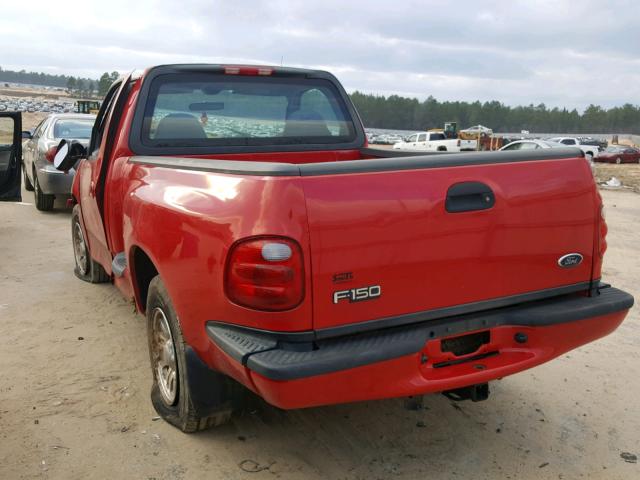 1FTRF07W13KC44409 - 2003 FORD F150 RED photo 3