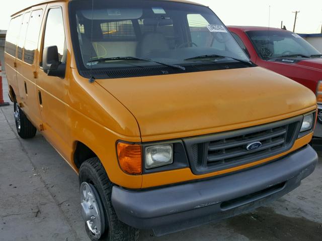 1FTNE24L46DA38372 - 2006 FORD ECONOLINE YELLOW photo 1