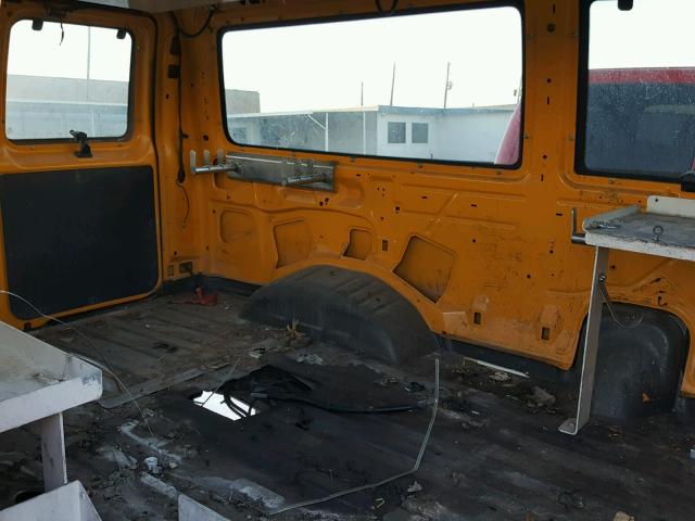 1FTNE24L46DA38372 - 2006 FORD ECONOLINE YELLOW photo 6