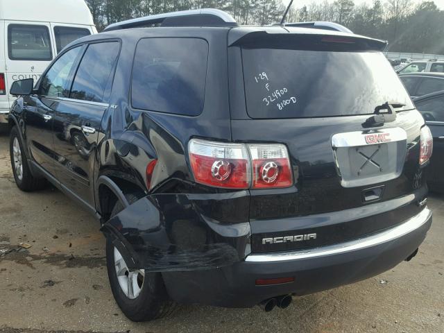 1GKEV23D79J135621 - 2009 GMC ACADIA SLT ნაცრისფერი ფოტო 3