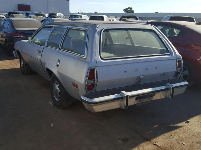 7R12Y133275 - 1977 FORD PINTO GRAY photo 3