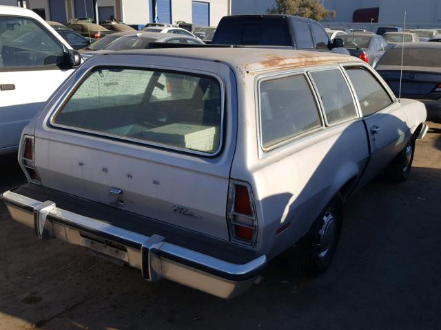 7R12Y133275 - 1977 FORD PINTO GRAY photo 4