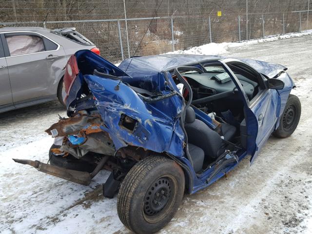 1G1JC52F547271460 - 2004 CHEVROLET CAVALIER BLUE photo 4