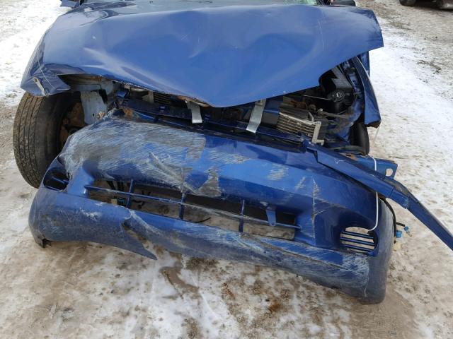 1G1JC52F547271460 - 2004 CHEVROLET CAVALIER BLUE photo 7