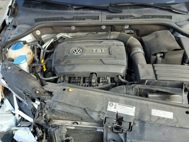 3VWD17AJ0EM272189 - 2014 VOLKSWAGEN JETTA SE SILVER photo 7