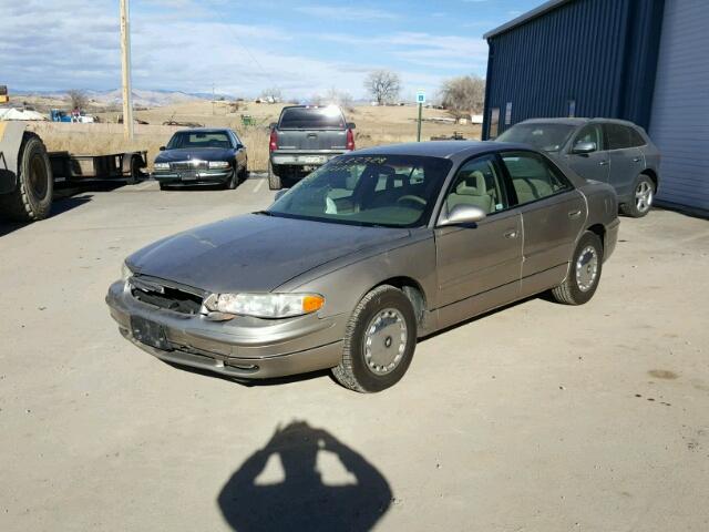 2G4WB52K321266129 - 2002 BUICK REGAL LS SILVER photo 2